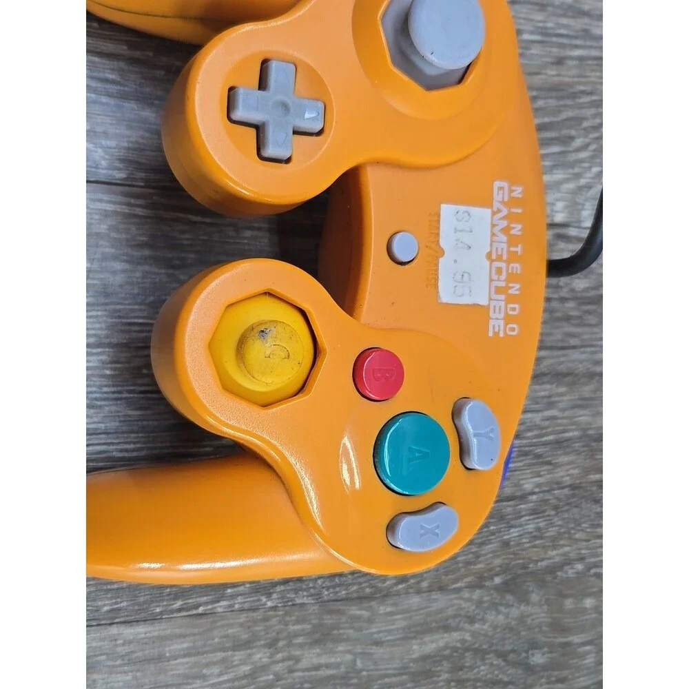 Official Nintendo Spice Orange GameCube Controller OEM (DOL-003) Original